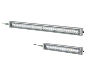 Patlite CLK6S-24AAG-CD LED Bar light, Aluminum, 600mm, Daylight white, Tempered glass, Leads; IP66G, IP67G, IP69K