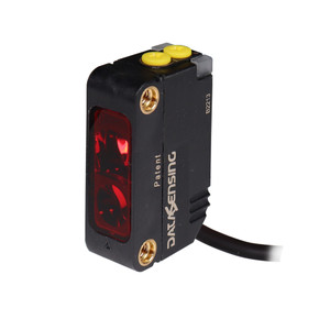 Datasensing Red Laser emission Retro Reflex polarized double trimmer Adj + L/D NPN Cable