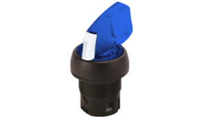 Sprecher + Schuh D7P-LHM26 Long Selector Switch Illum Blu Sprecher + Schuh D7P-LHM26 Long Selector Switch Illum Blu