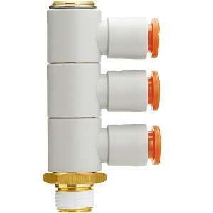 SMC 10-KQ2VT07-34NS 10-KQ2VT Series Clean Series Inch Size One-touch Fittings Connection Thread