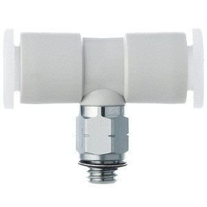 SMC KQ2T04-M5G1 KQ2T-G Series Metric Size One-touch Fittings Stainless Steel Male Branch Tee Connection Thread M