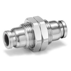 SMC KQG2E06-00-F KQG2-F Series FDA Compliant Fittings Stainless Steel 316 One-touch Fittings Applicable Tubing