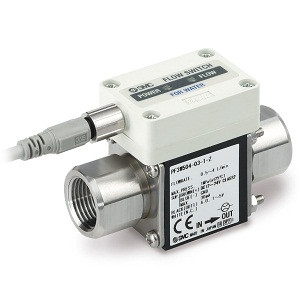 SMC PF3W540S-N04-1T-Z PF3W5-Z Series 3-Color Display Digital Flow Switch for Water Remote Sensor Unit