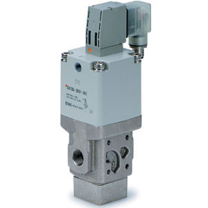 SMC SGH233B-30G15Y-5V SGH Series Coolant Valve 3-Port Type External Pilot Solenoid