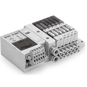 SMC SS0751-08C4C8SDV2 S0700 Series Manifold Slim Compact Plug-in Manifold Bar Base S Kit (Serial Transmission) EX180 (For Output) Serial Transmission System
