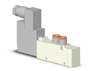 SMC VQZ2121-3YZ1-N7T 4/5 port solenoid valve 2000 series 5 port valve