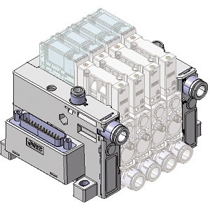 SMC ZZK210A-PN2L-A ZK2A Series Vacuum Unit Vacuum Pump System Manifold