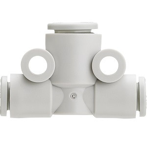 SMC 10-KQ2T08-10A 10-KQ2T Series Clean Series Metric Size One-touch Fittings Different Diameter Tee