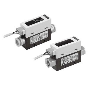 SMC 25A-PF2M721-F2-FW-MR 25A-PF2M7 Series Compatible With Secondary Batteries 2-Color Display Digital Flow Switch