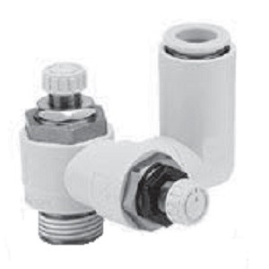 SMC 10-ASD230F-M5-06 10-ASD Series Clean Series Dual Speed Controller With One-touch Fitting