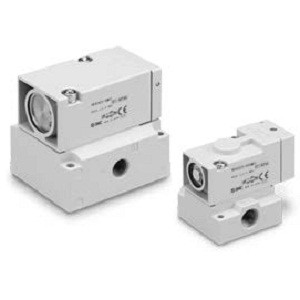 SMC VEX3220-01N1 VEX3 Series 3 Port 3 Position Valve Base Mounted Air Operated
