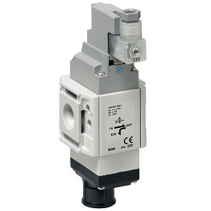 SMC VP746E-5DZA1-S VP546E/746E Series 3-Port Solenoid Valve Modular Type/Residual Pressure Release Valve