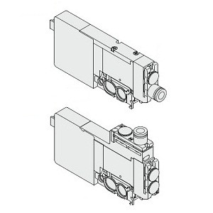 SMC SSQ1000-P-4-N7 Individual SUP Spacer For SQ1000 Series