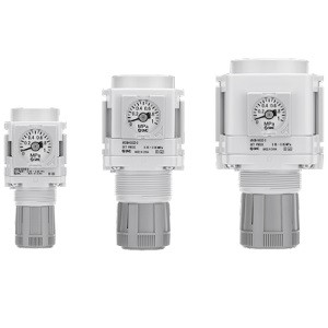 SMC AR20M-0101E1-D AR20M-D~AR40M-D Series Modular Type Common Supply Regulator(With Backflow Function Option)