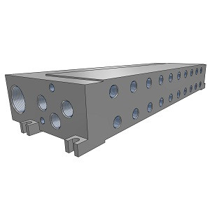 SMC VV5FS4-01T-022-03 VFS4000 Series 5 Port Solenoid Valve 5 Port Pilot Operated Solenoid Valve Manifold Specifications Plug-in Type