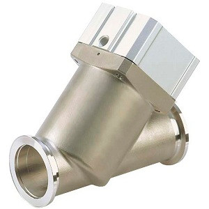 SMC XYA-80D XYA Series Stainless Steel High Vacuum In-line Valve Normally Closed/Bellows Seal