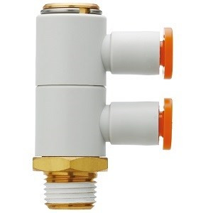 SMC KQ2VD01-34A1 KQ2VD Series Oval Type Inch Size One-touch Fittings Connection Thread
