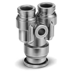 SMC KQG2U08-10-F KQG2-F Series FDA Compliant Fittings Stainless Steel 316 One-touch Fittings Applicable Tubing