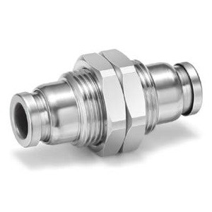 SMC KQG2E01-00-F KQG2-F Series FDA Compliant Fittings Stainless Steel 316 One-touch Fittings Applicable Tubing
