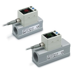 SMC PF2MC7102-04-FN PF2MC7 Series 3-Color 3-Screen Display Digital Flow Switch
