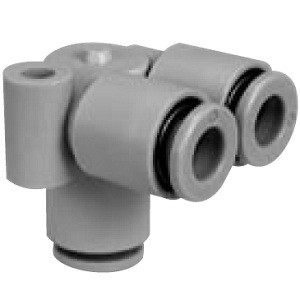 SMC KGLU12-00 KGLU Series Stainless Steel One-touch Fittings Branch Union Elbow