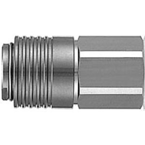 SMC KKA3S-03F KKA Series S Couplers Stainless Steel Type KKA-S-F Socket With Check Valve Female Thread Type