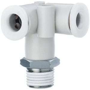 SMC KQ2D12-04GS KQ2D-G Series Metric Size One-touch Fittings Stainless Steel Male Delta Union Connection Thread R
