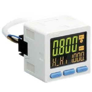 SMC ISE20B-L-01-A1 ISE20B-L Series IO-Link Compatible (1 Output) 3-Screen Display High-Precision Digital Pressure Switch For Positive Pressure