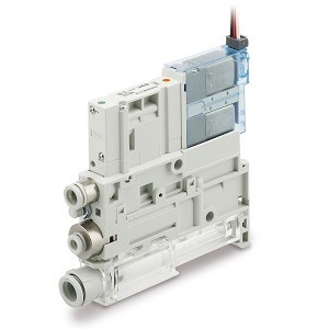 SMC 25A-ZK2B07K5ELA-06-BK 25A-ZK2 A Series Ejector System Vacuum Unit Single Unit Ejector + With Valve + Without Energy Saving Function