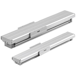 SMC MY1CW63TN-1900 MY1W Series Mechanically Jointed Rodless Cylinder With Protective Cover Slide Bearing Guide Type, Cam Follower Guide Type