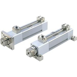 SMC MGZ63-75R-M9PL MGZ Series Non-rotating Double Power Cylinder With End Lock on Rod Side
