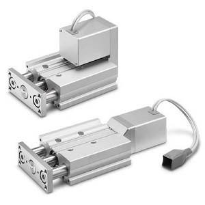 SMC LEG32MGB-30C-R3 LEG Series High Performance Electric Actuator Battery-less Absolute (Step Motor 24 VDC) High Performance High Rigidity Guide Rod Type