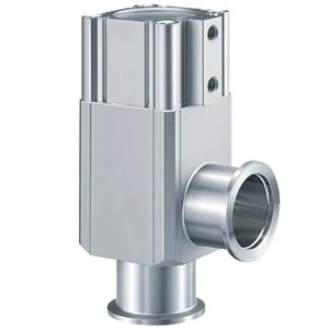 SMC XLC-80-2M9// XLC-2 Series Aluminum High Vacuum Angle Valve Double Acting, Bellows Seal