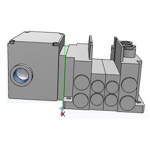 SMC SS5Y5-12TC-10B-N SY3000/5000/7000 Series 5 Port Solenoid Valve Plug-in Connector Connecting Base Terminal Block Box (Spring Type) Type 12