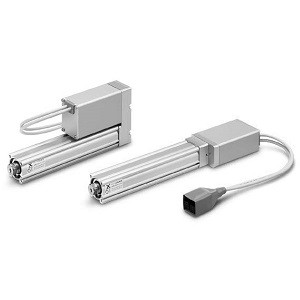 SMC LEY16EC-30C-R5CP18 LEY16E Series Electric Actuator Battery-less Absolute Encoder Type Rod Type Step Motor 24 VDC