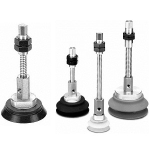 SMC ZPX100HBNJF50-N01-A22 ZP Series Vacuum Pad Heavy-duty Pad Lateral Vacuum Inlet With Buffer