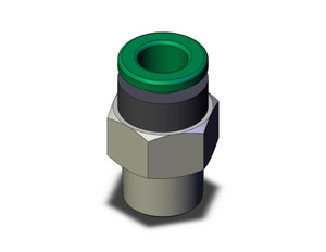 SMC KRH07-34S Fitting, Male Connector Pack of 10