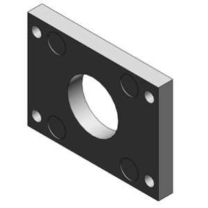 SMC CLQ-F063 Flange Assembly