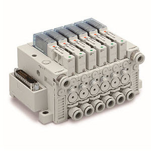 SMC ZZK204A-A2L-DL-A Manifold For 4 Stations