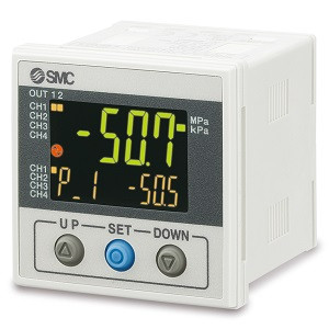 SMC PSE201A-M PSE200A Series 3-Screen Display Multi-channel Digital Sensor Monitor