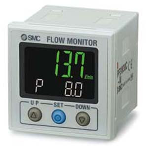 SMC PF3W30J-MCA PF3W3 Series 3-color display Digital Flow Monitor For Water