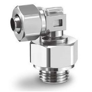 SMC KFG2V1008-G02-F KFG2-F Series FDA Compliant Fittings Stainless Steel 316 Insert Fittings Applicable Tubing