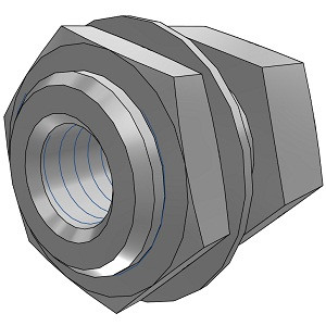 SMC M-5E M Series Miniature Fittings M-5E Bulkhead Union