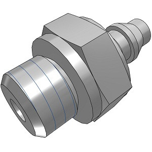 SMC MS-5AU-6 MS Series Miniature Fittings Stainless Steel 316 MS-5AU Barb Fitting For Soft Tube