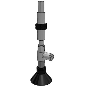 SMC ZPT25DSK10-04-A10 ZP Series Vacuum Pads/Basic Pad Deep Type With Buffer