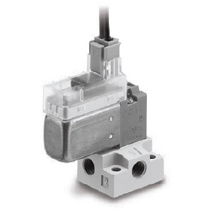 SMC V114UT-5LZ-M5 V100 Series 3 Port Solenoid Valve Direct Operated Type Base Mounted High Flow