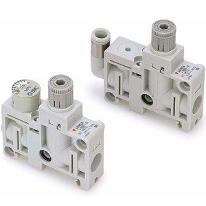 SMC ARM5A-R05-D ARM5A Series Compact Manifold Regulator Options, Manifold Type, Common Supply Type
