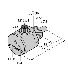Turck FCS-G1/2A4-AP8X-H1141 ID# 6870004 Turck FCS-G1/2A4-AP8X-H1141 ID# 6870004