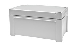 Fibox UL TPC 131007 TEMPO PC enclosure 5.12 x 3.74 x 2.56", opaque cover, UL