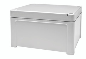 Fibox UL TPC 131308 TEMPO PC enclosure 5.12 x 5.12 x 2.95", opaque cover, UL Fibox UL TPC 131308 TEMPO PC enclosure 5.12 x 5.12 x 2.95", opaque cover, UL
